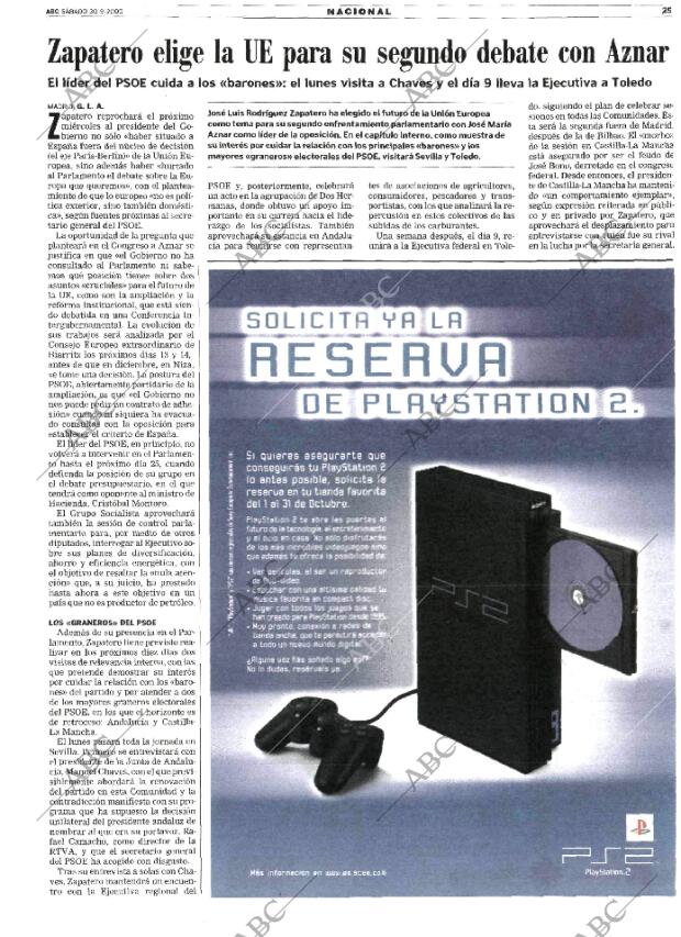ABC MADRID 30-09-2000 página 25
