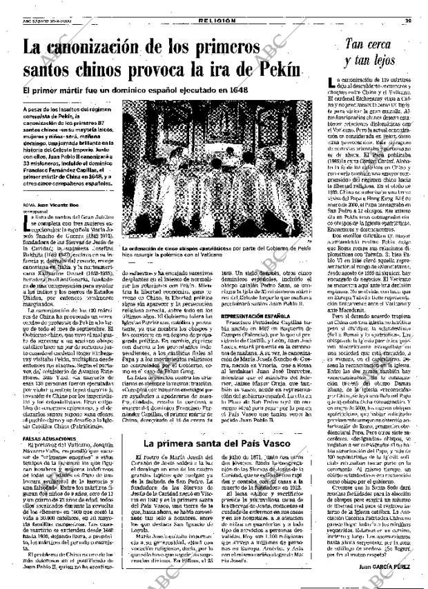 ABC MADRID 30-09-2000 página 39