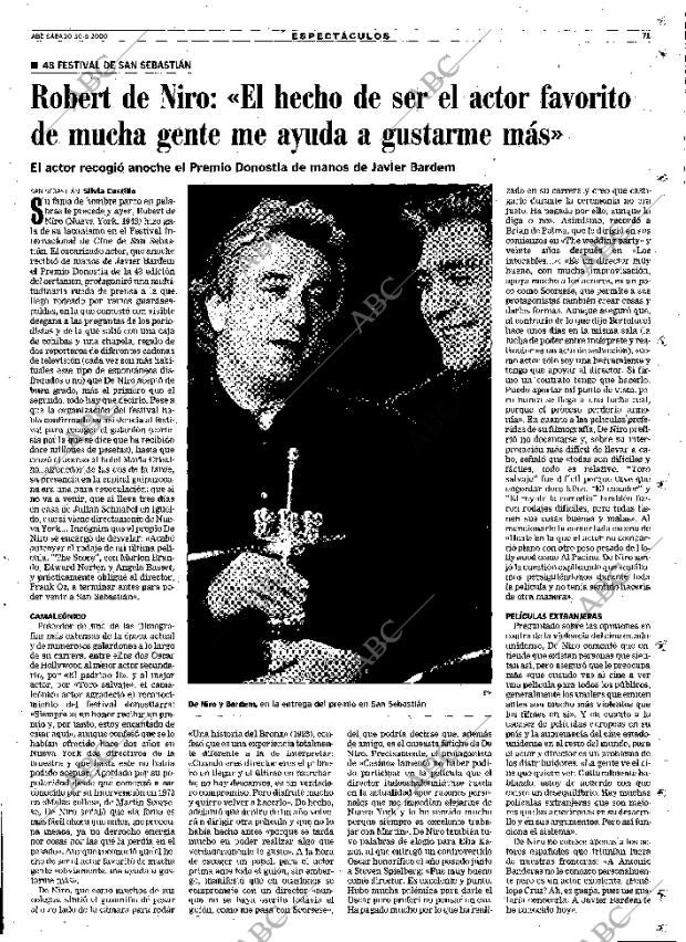 ABC MADRID 30-09-2000 página 71
