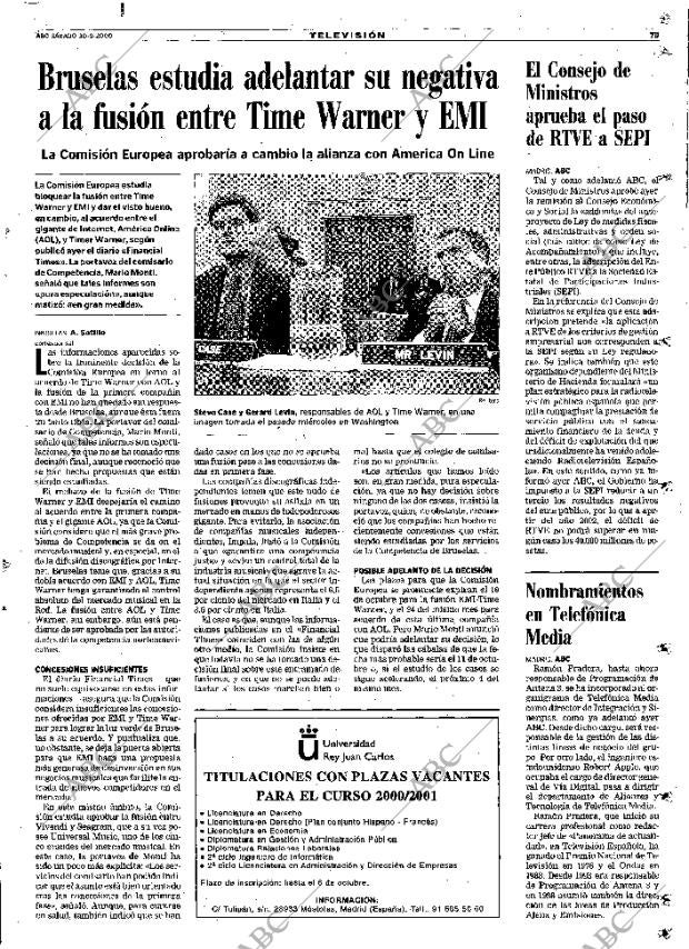 ABC MADRID 30-09-2000 página 79