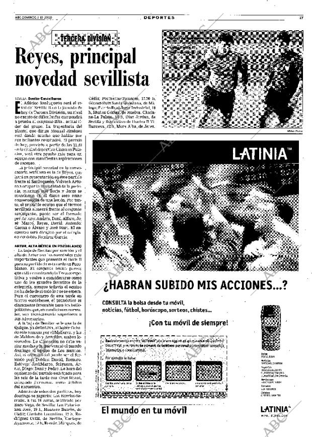 ABC SEVILLA 01-10-2000 página 129