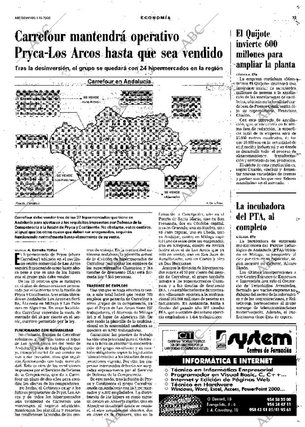 ABC SEVILLA 01-10-2000 página 77