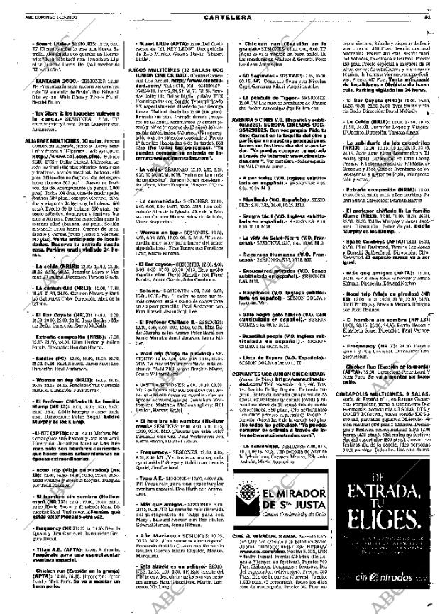 ABC SEVILLA 01-10-2000 página 81