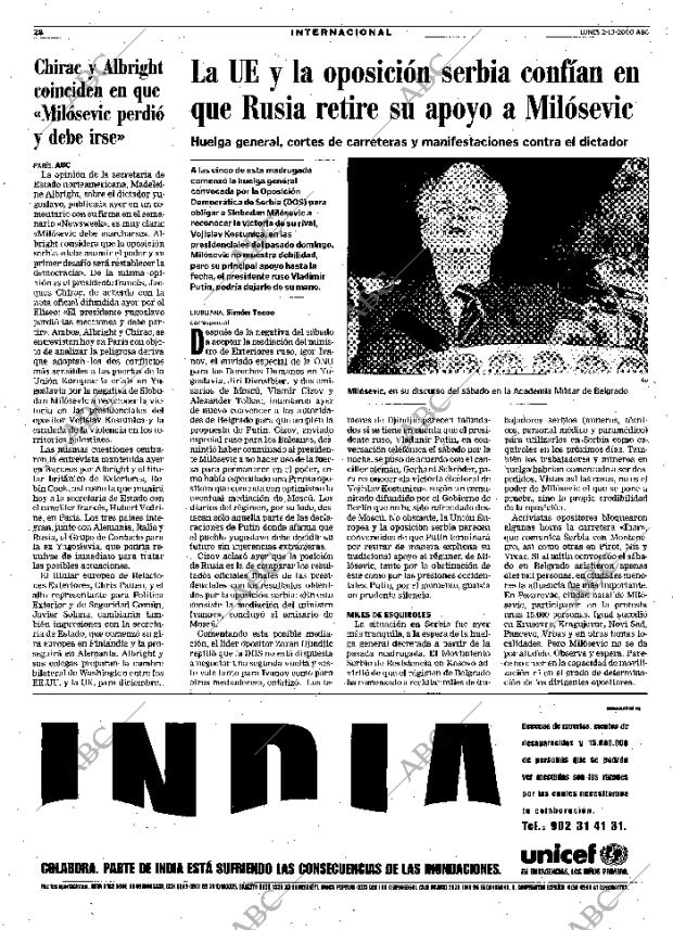ABC MADRID 02-10-2000 página 28