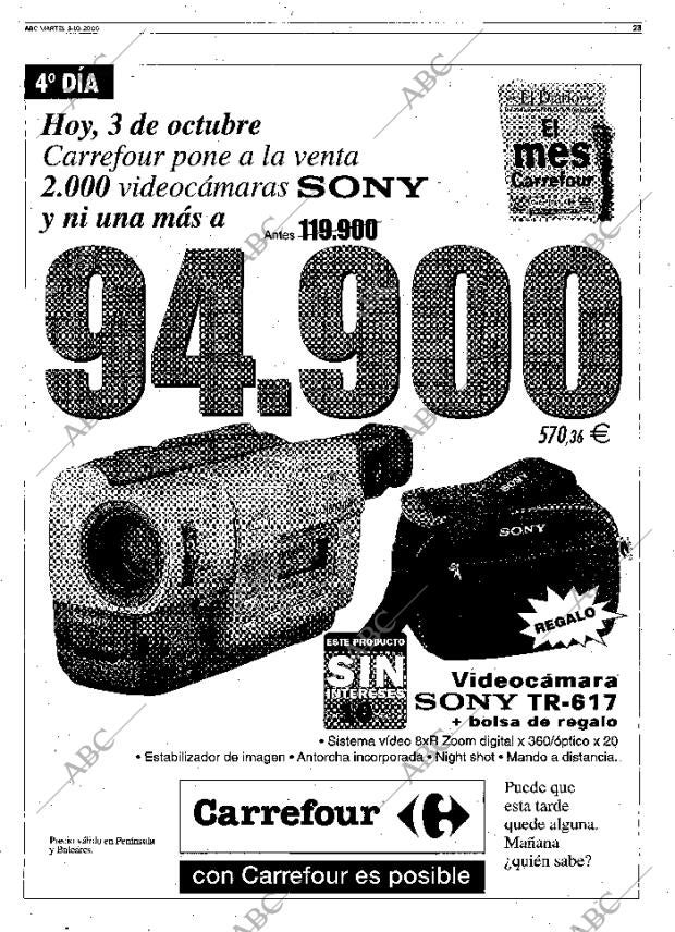 ABC MADRID 03-10-2000 página 23