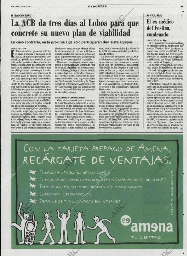 ABC MADRID 03-10-2000 página 69