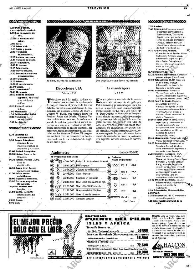 ABC MADRID 03-10-2000 página 89