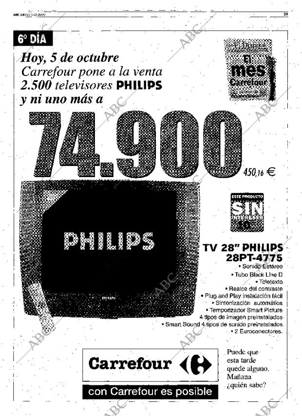 ABC MADRID 05-10-2000 página 29
