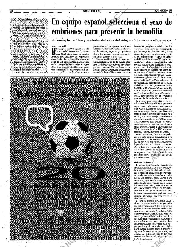 ABC MADRID 05-10-2000 página 40