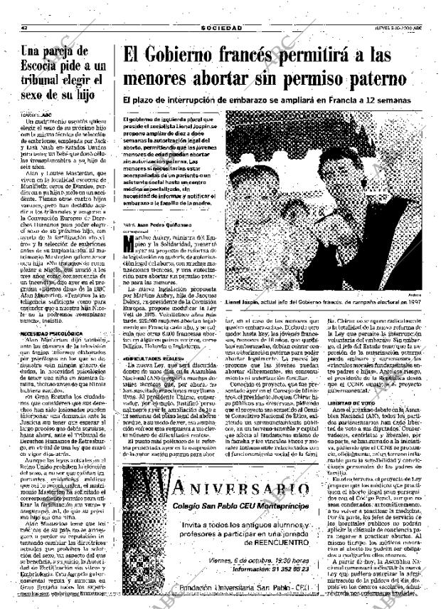 ABC MADRID 05-10-2000 página 42
