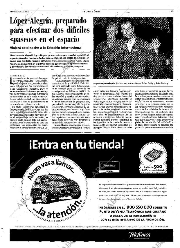 ABC MADRID 05-10-2000 página 43