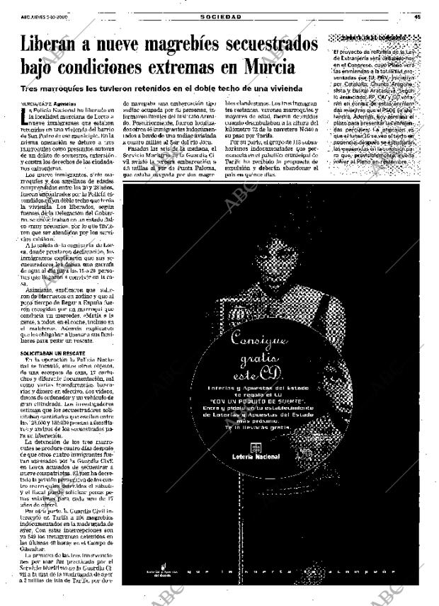 ABC MADRID 05-10-2000 página 45