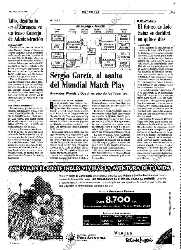 ABC MADRID 05-10-2000 página 67