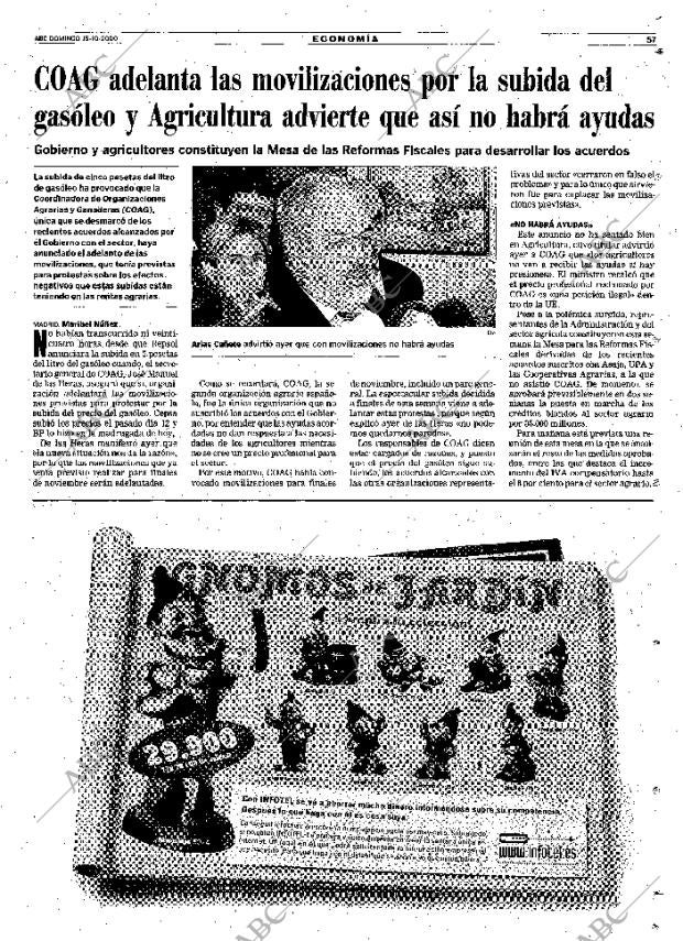 ABC MADRID 15-10-2000 página 57