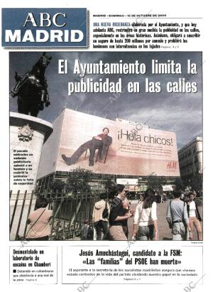 ABC MADRID 15-10-2000 página 89