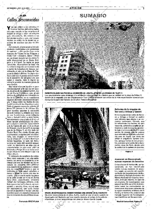 ABC MADRID 16-10-2000 página 107