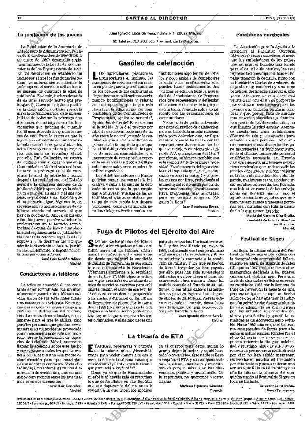 ABC MADRID 16-10-2000 página 12