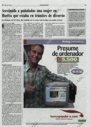 ABC MADRID 16-10-2000 página 43