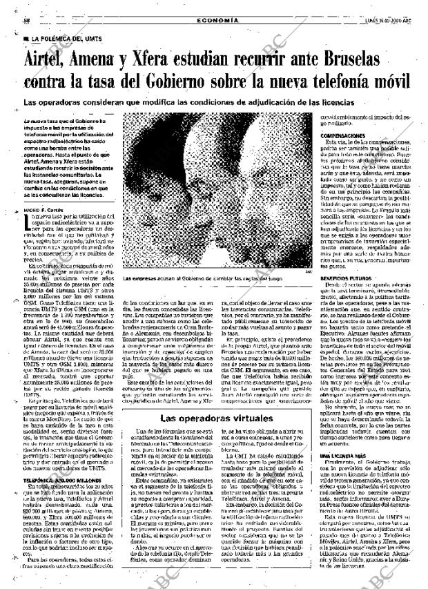 ABC MADRID 16-10-2000 página 58