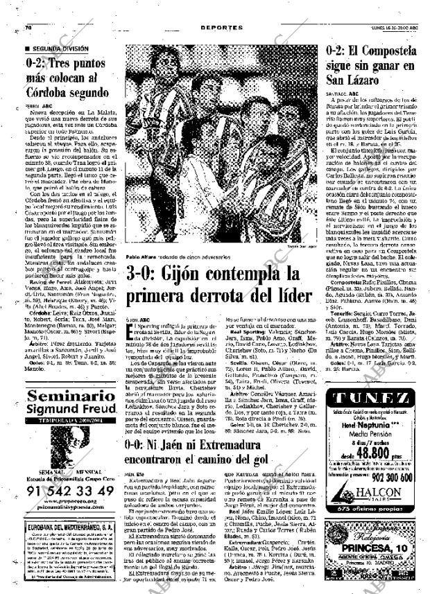 ABC MADRID 16-10-2000 página 70