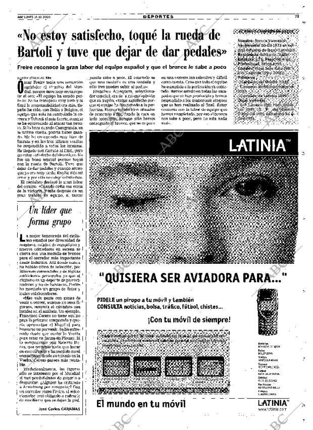ABC MADRID 16-10-2000 página 79