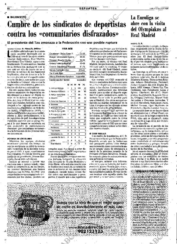 ABC MADRID 16-10-2000 página 82
