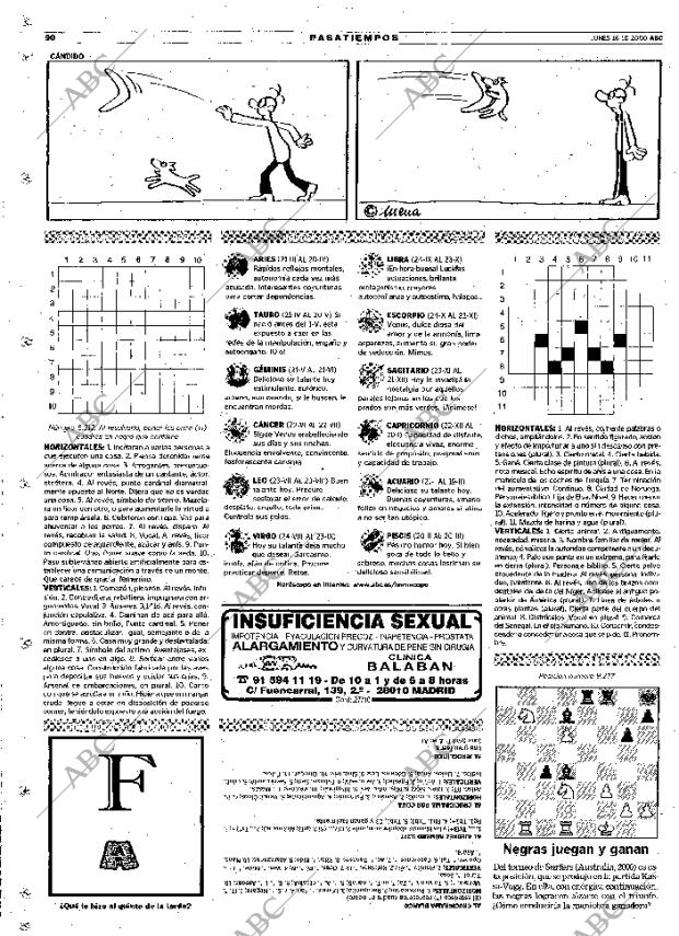 ABC MADRID 16-10-2000 página 90