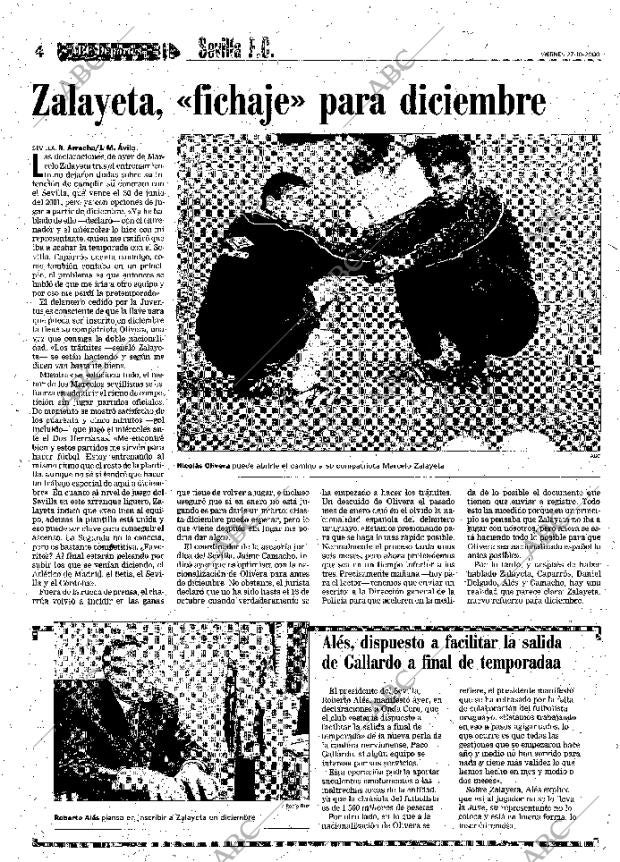 ABC SEVILLA 27-10-2000 página 116