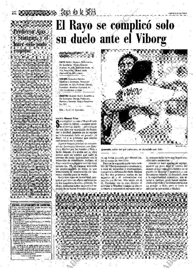 ABC SEVILLA 27-10-2000 página 124