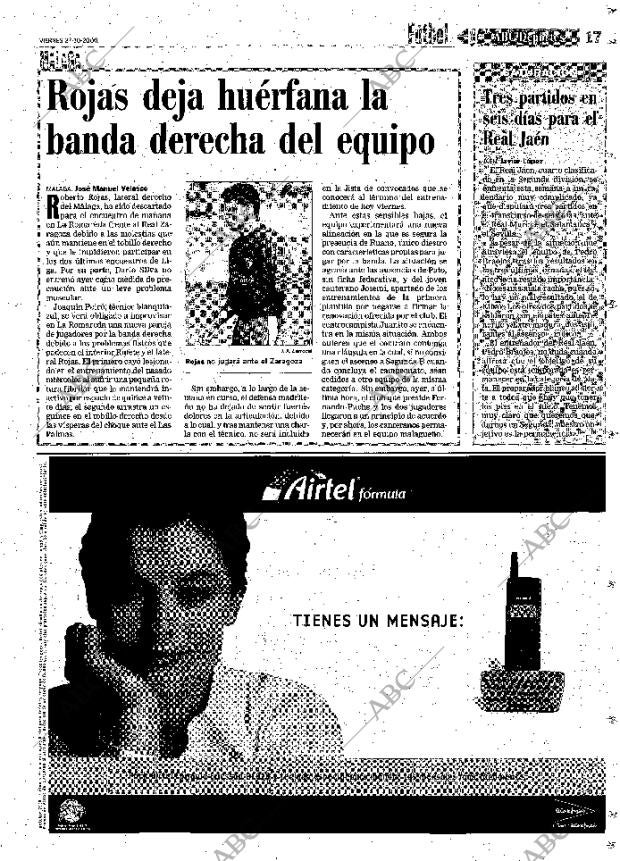 ABC SEVILLA 27-10-2000 página 129