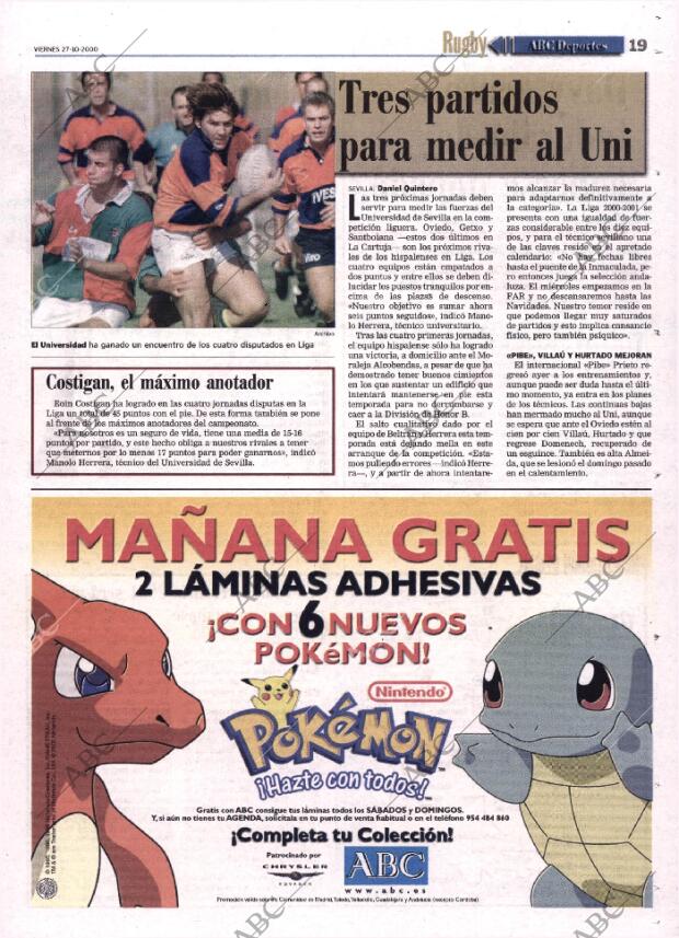ABC SEVILLA 27-10-2000 página 131