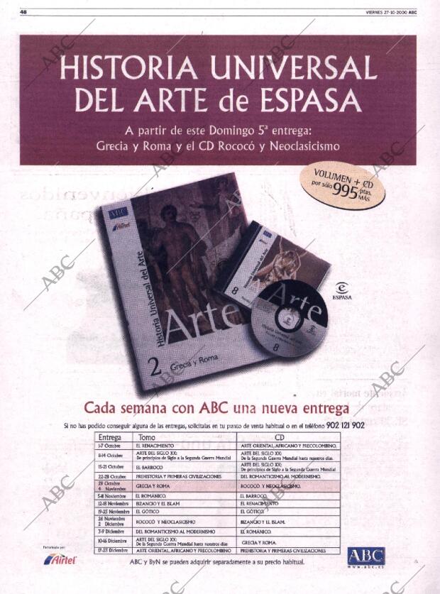 ABC SEVILLA 27-10-2000 página 48