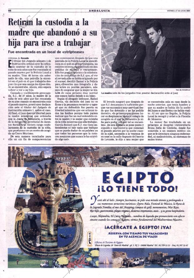 ABC SEVILLA 27-10-2000 página 66