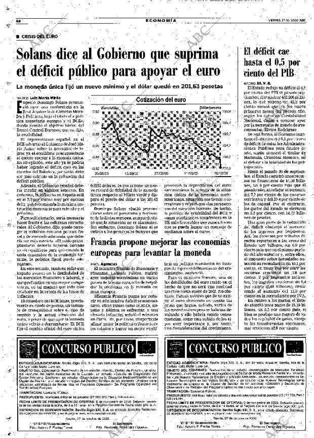 ABC SEVILLA 27-10-2000 página 68