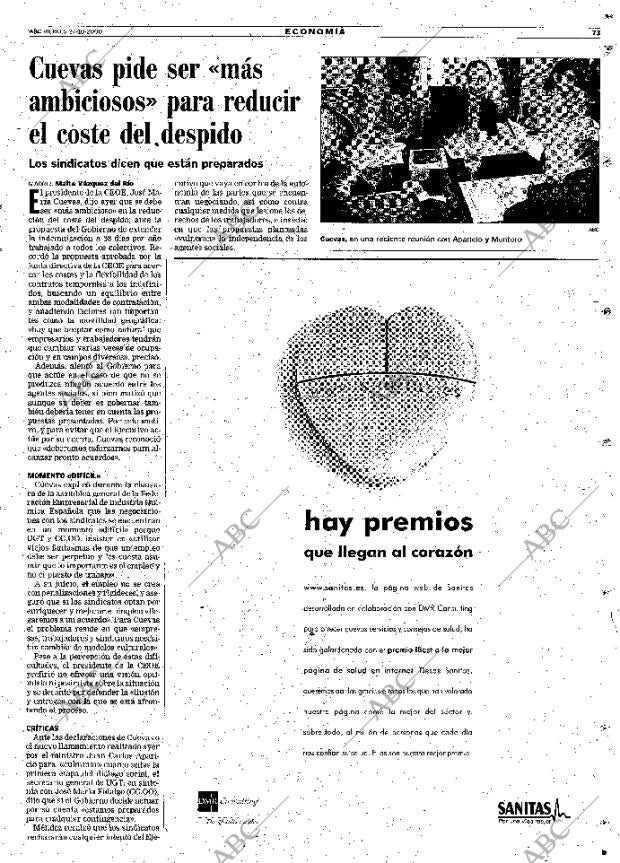 ABC SEVILLA 27-10-2000 página 73