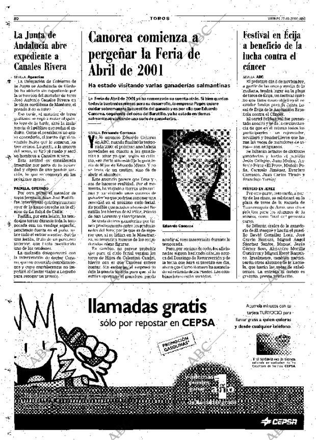 ABC SEVILLA 27-10-2000 página 80