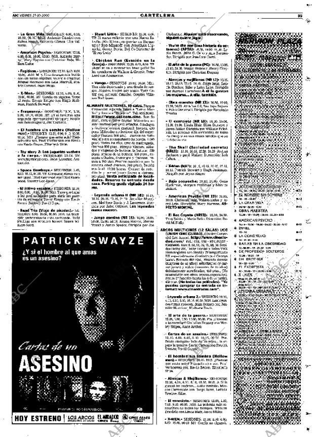 ABC SEVILLA 27-10-2000 página 85