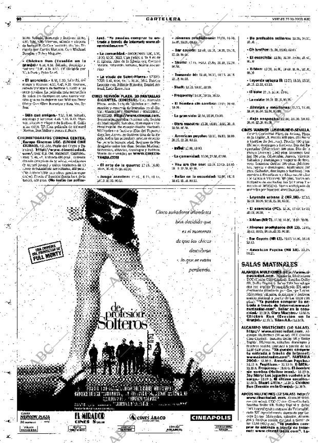 ABC SEVILLA 27-10-2000 página 90