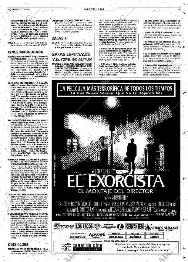 ABC SEVILLA 27-10-2000 página 91