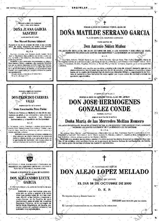 ABC SEVILLA 27-10-2000 página 95