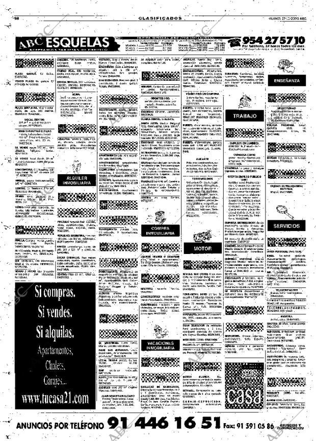 ABC SEVILLA 27-10-2000 página 98