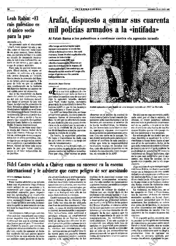 ABC MADRID 29-10-2000 página 38