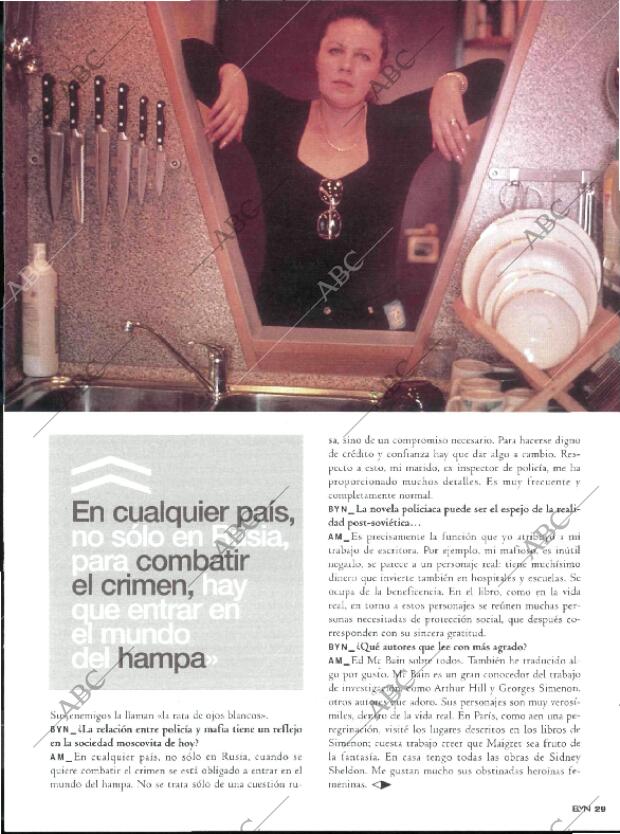 BLANCO Y NEGRO MADRID 29-10-2000 página 29