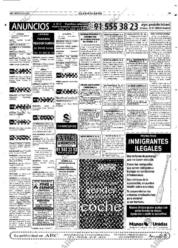 ABC MADRID 10-11-2000 página 131