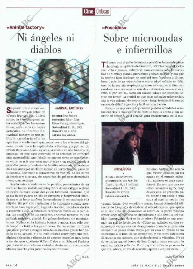 ABC MADRID 10-11-2000 página 146