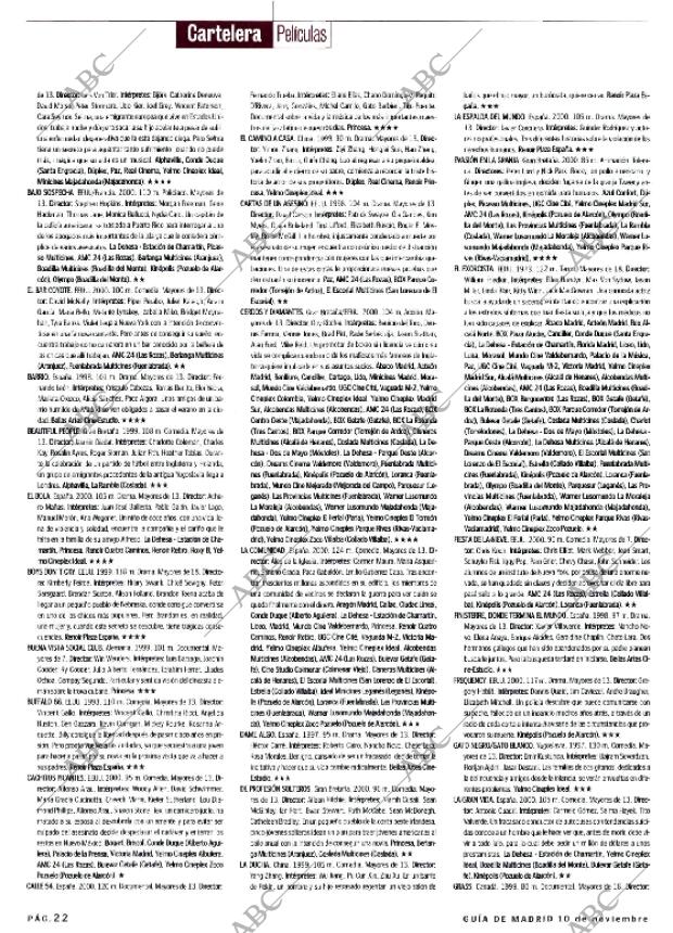 ABC MADRID 10-11-2000 página 154