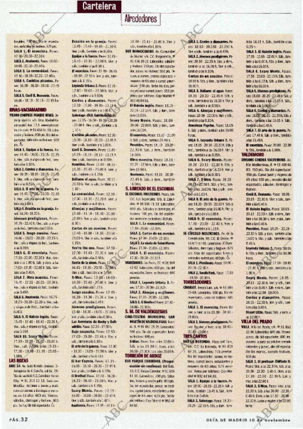 ABC MADRID 10-11-2000 página 164