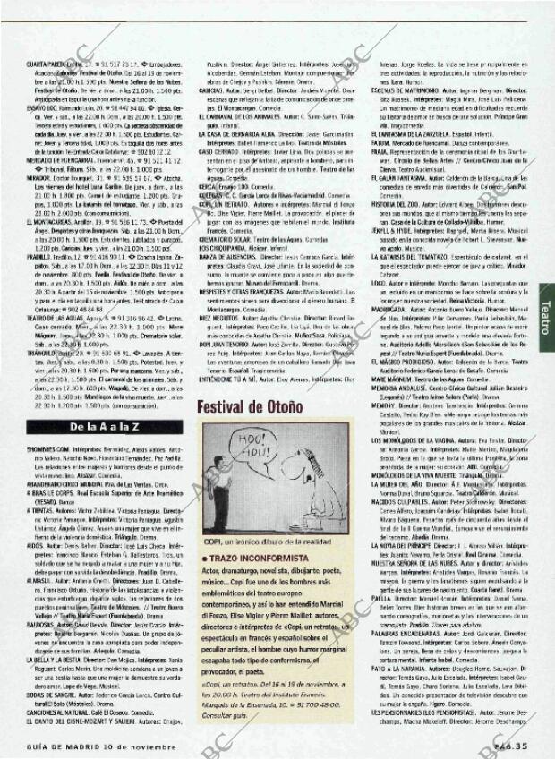 ABC MADRID 10-11-2000 página 167