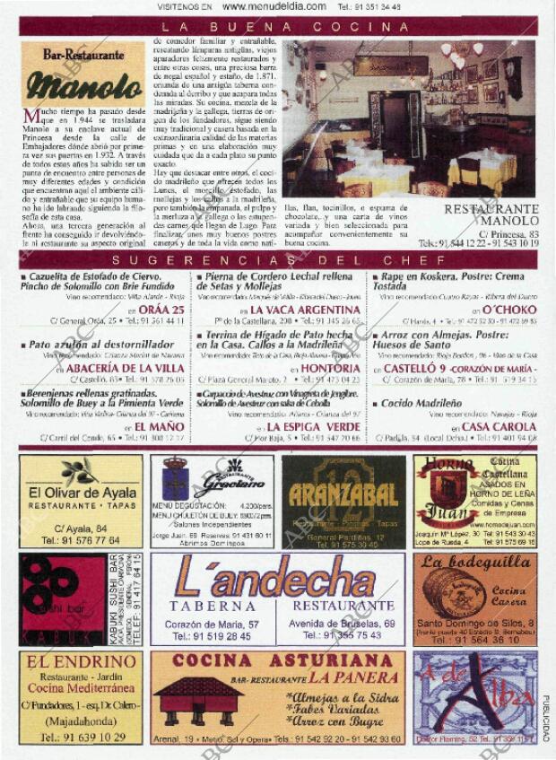 ABC MADRID 10-11-2000 página 185