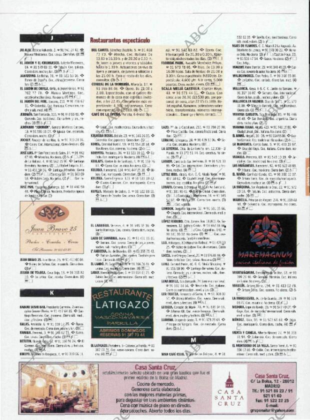 ABC MADRID 10-11-2000 página 191